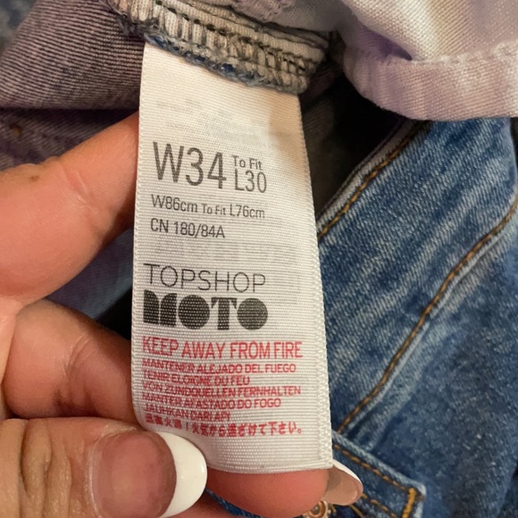 Topshop Moto Jamie Jeans - Picture 5 of 5